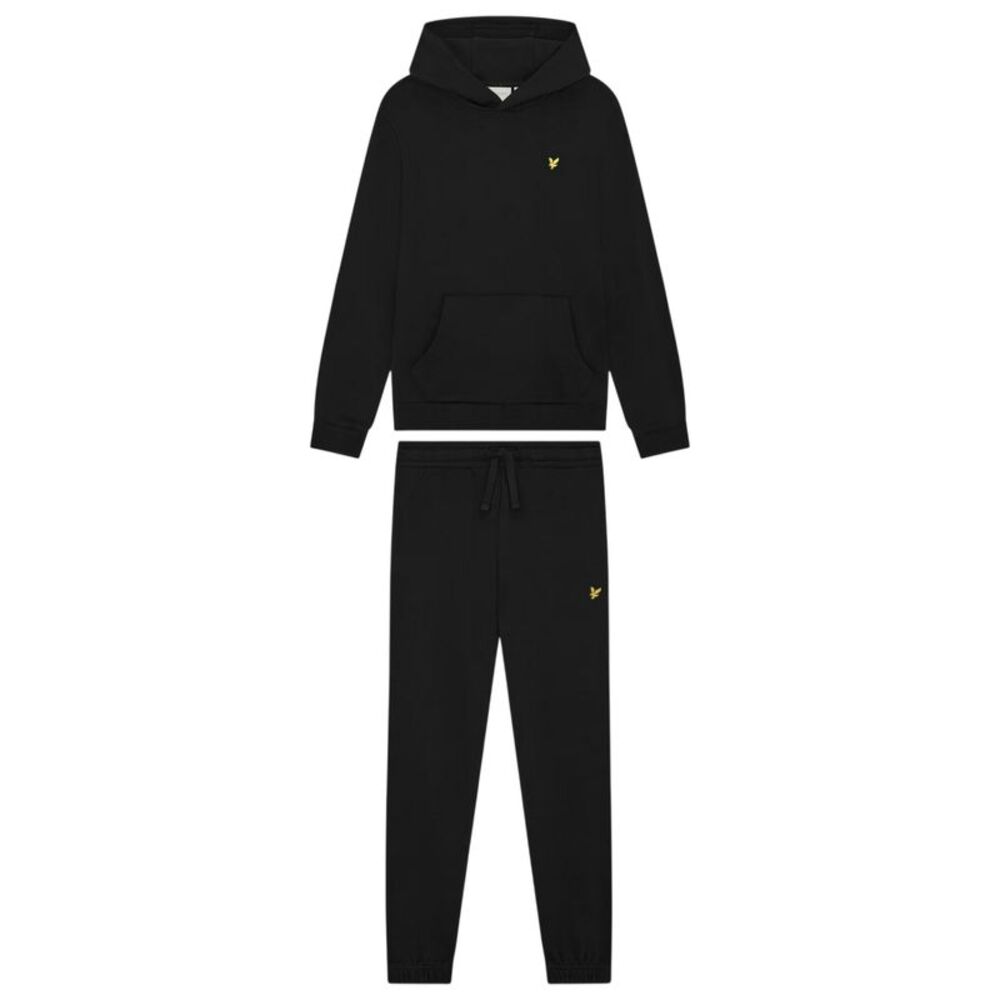 Lyle & Scott Boys Fleece Tracksuit Set / Black